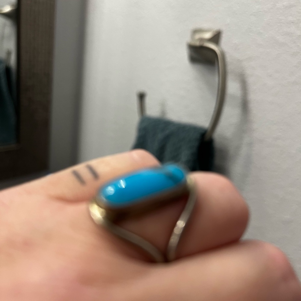 Turquoise Jewelry; Tiffany’s stirling silver eternity necklace pendant; etc - Picture 10 of 16